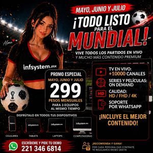 Oferta limitada - MUNDIAL 2026